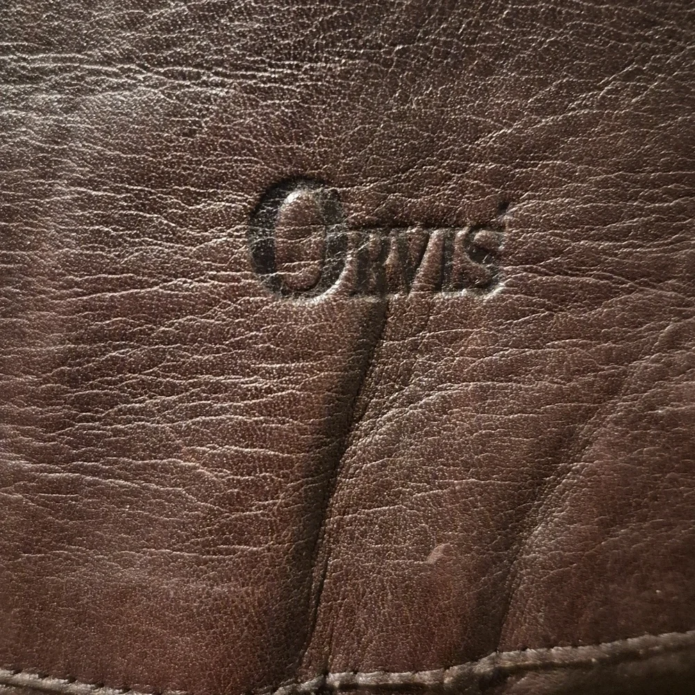Brown Leather Shearling-Lined Boots